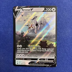 Arceus V SWSH204 SWSH: Sword & Shield Promo Pokemon Card Holo - NM/Mint - Image 1