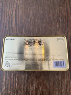 Yu-Gi-Oh! 2019 Konami Gold Sarcophagus Tin No Cards (Tin Only) - Image 3