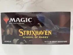 MTG Magic Strixhaven Bundle - Factory Sealed - 10 Booster Packs + Extras 630509959129 - Image 3