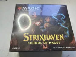 Magic The Gathering MTG - Strixhaven School of Mages Bundle Box Sealed - Image 1