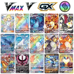 100 x Pokemon Cards Bundle - Includes ULTRA RARE TAG/V/GX/EX/VMAX/MEGA FULL ART - Image 2