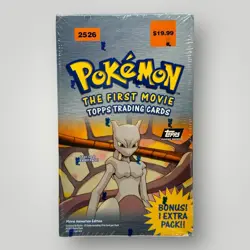 Topps Pokemon the First Movie Trading Cards 10 Pack Sealed Booster Box RARE - Image 1
