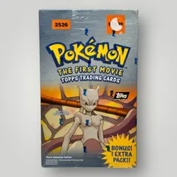 Topps Pokemon the First Movie Trading Cards 10 Pack Sealed Booster Box RARE - Image 2