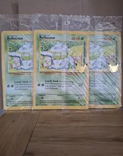 Pokemon Cards 3 Packs Kanto Limited Edition Jumbo TCG Promo Base Set Very Rare - Image 1