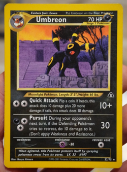 NM Umbreon Neo Discovery 32/75 Pokemon Card WOTC TCG UK - Image 1