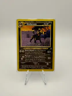 Pokemon TCG Umbreon 32/75 Neo Discovery 1st Edition Vintage pokemon card - Rare - Image 1