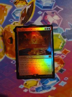 The Fire Crystal Final Fantasy Foil - Image 1