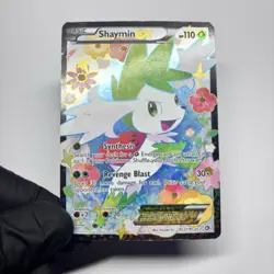 Pokemon TCG Shaymin EX 77a/108 Alternate Full Art Lp/Md - Image 2