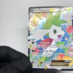 Pokemon TCG Shaymin EX 77a/108 Alternate Full Art Lp/Md - Image 3