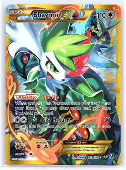 Shaymin EX 77a/108 Roaring Skies Alternate Art Promos Pokemon TCG MP - Image 1