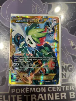 Pokemon TCG Shaymin EX 77a/108 Alternate Full Art, Gold XY Roaring Skies - Image 1