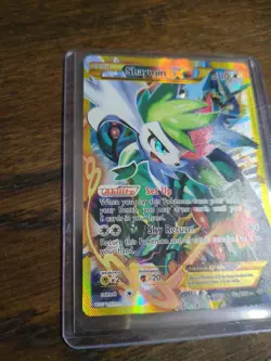 Pokemon TCG Shaymin EX 77a/108 Ultra Rare Alternate Art Promo - LP - Image 3