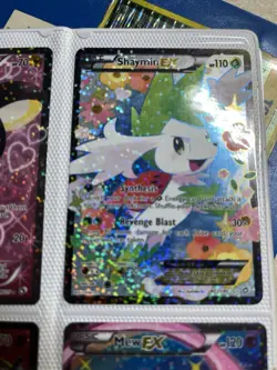 Pokemon TCG Shaymin EX 77a/108 Alternate Full Art Lp - Image 1