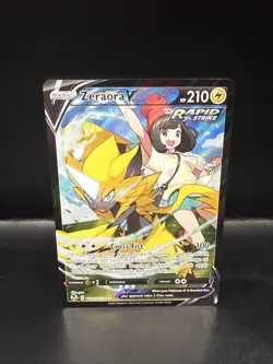 Pokemon Zeraora v TG16/TG30 SWSH12 Sword & Shield Silver Tempest Trainer Gallery - Image 3