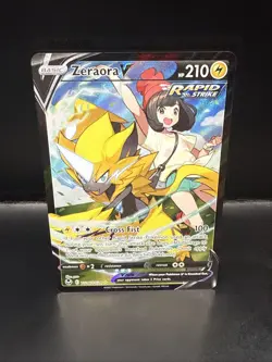 Pokemon Zeraora v TG16/TG30 SWSH12 Sword & Shield Silver Tempest Trainer Gallery - Image 4