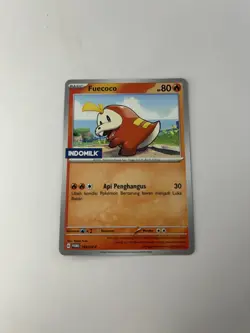 LP - Pokemon Indonesia Fuecoco 193/SV-P Indomilk Kids Promo - Image 1