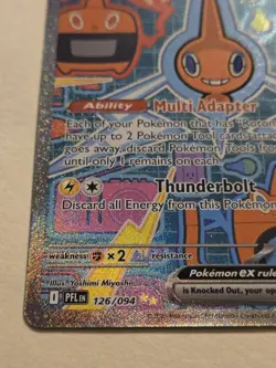Rotom ex 126/094 Me02: Phantasmal Flames Holo SIR Pokemon TCG - Image 4