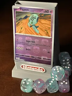 Pokemon TCG:EN - Black Bolt - Elgyem - 040/086 (Master Ball Reverse Holo) - Image 1