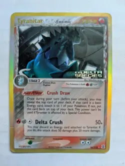 Tyranitar EX Delta Species 16/113 Reverse Holo Rare Stamped Pokemon TCG - Image 1