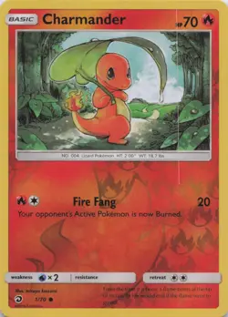 Charmander Common Dragon Majesty 1/70 LP - Image 1
