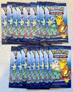 McDonald's 25th Anniversary Booster Packs Lot Of 18. New 25th Anniversary Promos - Image 1