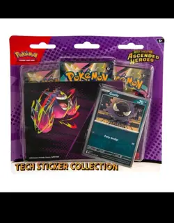 LOT OF 10 Pokemon Mega Evolution Ascended Heroes Tech Sticker Collection NEW - Image 2