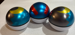 Pokemon Moon Ball Tin D25 Lot of 3 – 2 Moon Balls & 1 Great Ball – EMPTY - Image 2