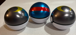 Pokemon Moon Ball Tin D25 Lot of 3 – 2 Moon Balls & 1 Great Ball – EMPTY - Image 3