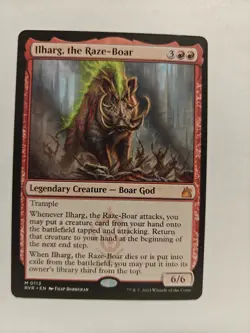 Ilharg, the Raze-Boar Ravnica Remastered Regular - Image 1