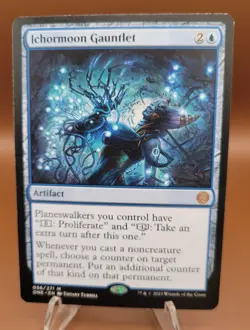 Ichormoon Gauntlet x1 MTG Phyrexia All Will Be One Magic Light Play LP English - Image 1