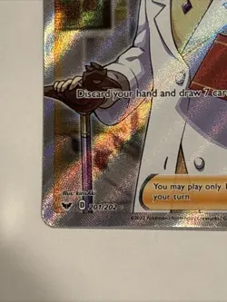 Professor's Research Crown Zenith Ultra Rare Holo Trainer Pokemon TCG 201/202 - Image 5