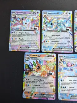 Pokemon TCG - Eevee & Eeveelutions Play Stamped Prize Pack Series 7 Full Set x9 - Image 2
