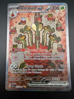 Pokemon TCG Hydrapple EX Stellar Crown Special Illustration Rare Card #167/142 - Image 1