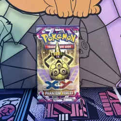 Pokemon TCG - XY Phantom Forces - 10 Card Booster Pack - New Sealed 820650109102 - Image 2