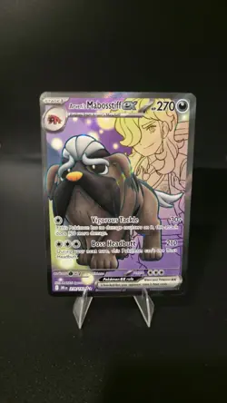 Arven’s Mabosstiff ex 218/182 Destined Rivals Double Star Rare Pokemon TCG - Image 1