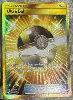 Ultra Ball - 161/149 - Secret Rare NM-Mint Pokemon SM01 - Sun & Moon Base Set - Image 1