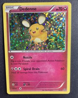 Pokemon Dedenne McDonalds 2014 Promo Card 10/12 - Image 1