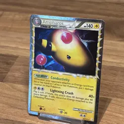 Pokemon Ampharos (Prime) Ultra Rare HeartGold SoulSilver 105/123 LP - Image 3