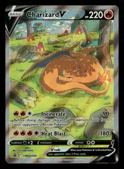 Charizard V - SWSH260 - Black Star Promo - Pokemon Card - NM/M - Image 1