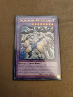 Yu-Gi-Oh! Dracotail Arthalion JUSH-EN006 Ultra Rare 1st Edition - Image 1