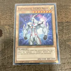Yu-Gi-Oh! Konami Elemental HERO Neos SDHS-EN007 HERO Strike 1st Edition - Image 1