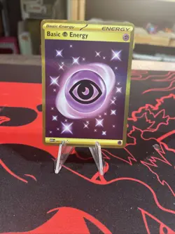 Pokemon TCG Basic Psychic Energy 207/165 HR Scarlet & Violet 151 (MEW) NM - Image 1