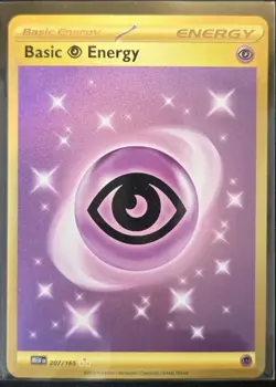 Pokemon TCG Basic Psychic Energy 207/165 HR Scarlet & Violet 151 (MEW) NM - Image 1