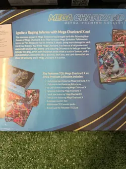 Pokemon TCG Mega Charizard X ex UPC Ultra Premium Collection - 2 Pack IN HAND - Image 4