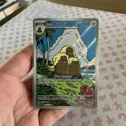 Alolan Dugtrio 208/191 SV08: Surging Sparks Pokemon Card - NM Illustration Rare - Image 1