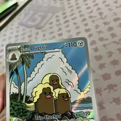 Alolan Dugtrio 208/191 SV08: Surging Sparks Pokemon Card - NM Illustration Rare - Image 4