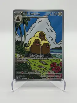 Alolan Dugtrio 208/191 SV08: Surging Sparks Pokemon Card - NM Illustration Rare - Image 1