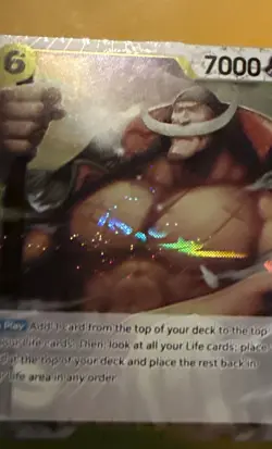 One piece TCG Edward Newgate ST13-004 X4 PRB Reprint special foiling - Image 3