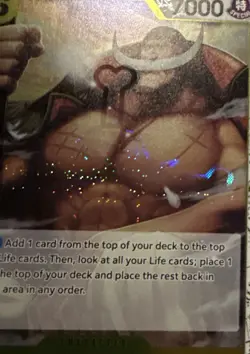 One piece TCG Edward Newgate ST13-004 X4 PRB Reprint special foiling - Image 4