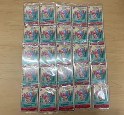 One Piece McDonald's 2025 Promo 25 Sealed Packs Japanese Exclusive Bandai - Image 1